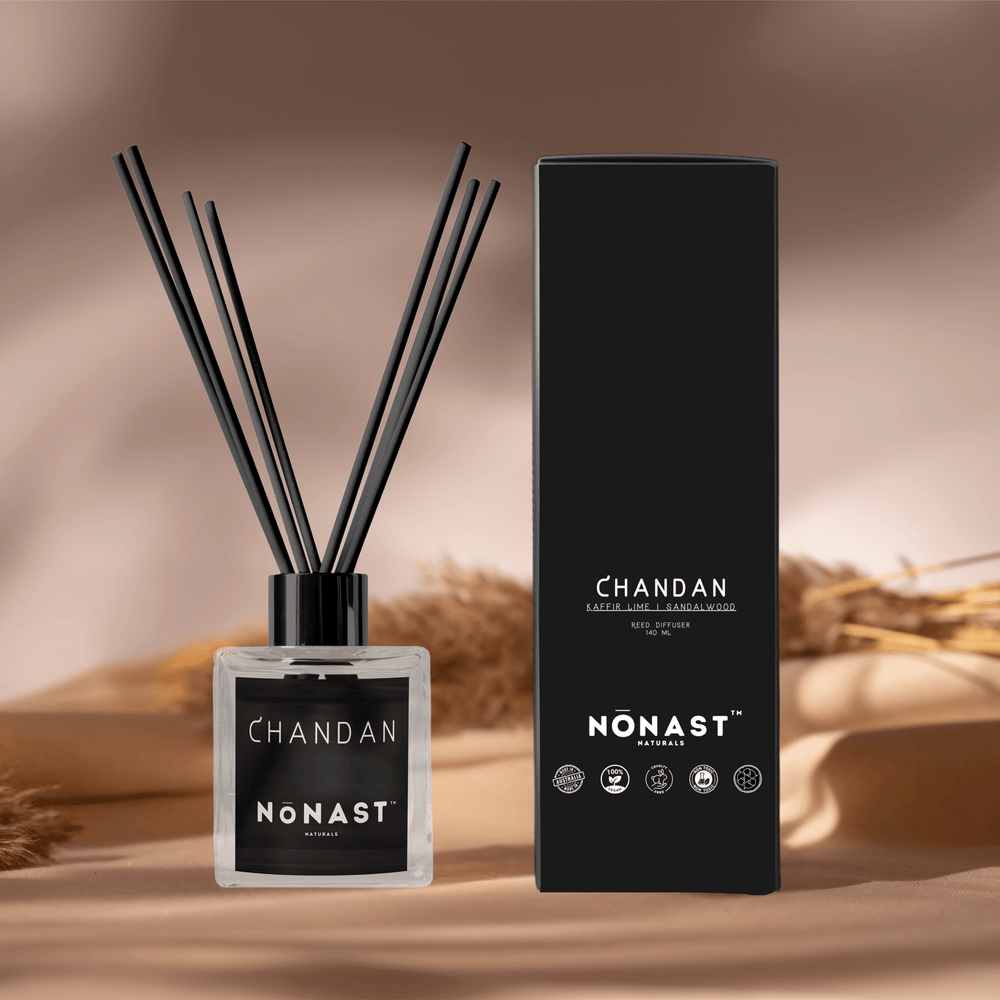 NONAST NATURALS CHANDAN Diffuser - Kaffir Lime | Sandalwood